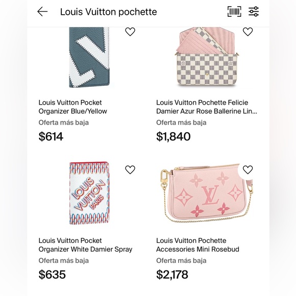 Louis Vuitton mini Pochette Pool Collection - Picture 8 of 11